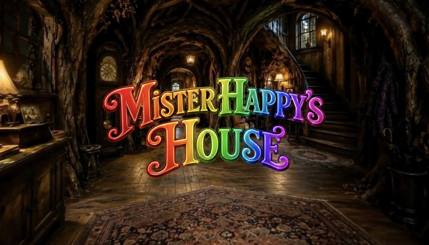 Mister Happy's House, title card